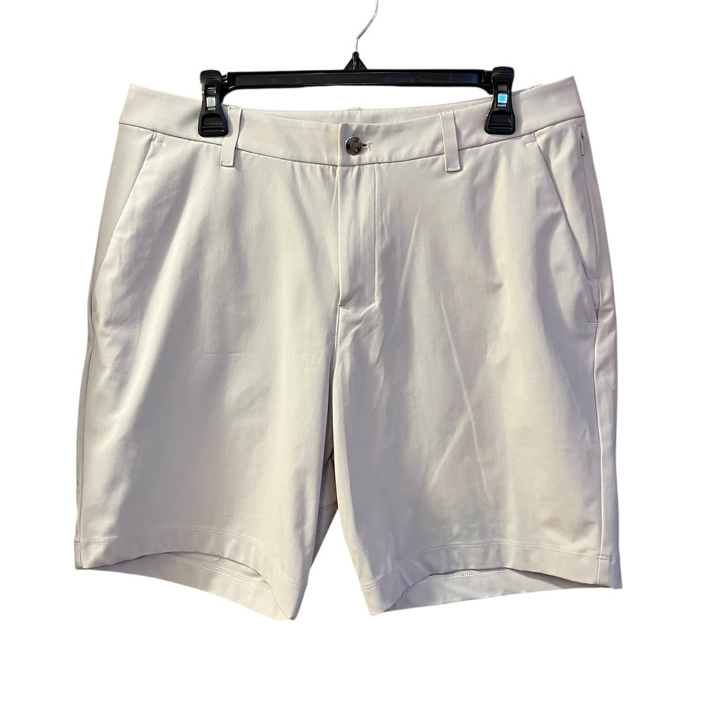Lululemon Commission Shorts 33 Trench Beige 
 Warpstreme Golf Preppy 9” Inseam